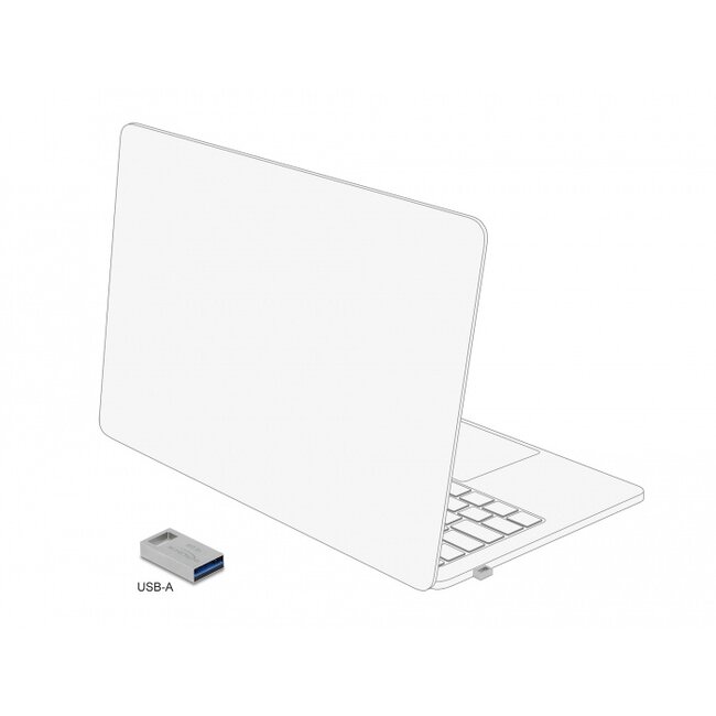 Delock USB 5 Gbps Memory Stick 16 GB - Metal Housing