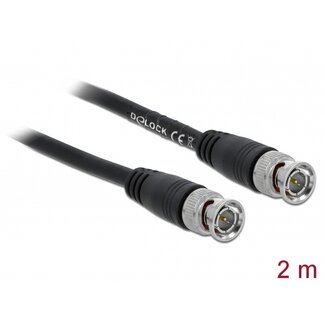 DeLOCK Delock Cable BNC male to BNC male 2 m