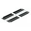 Delock 19″ Cable Management Brush Strip 1U black