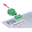 Delock Terminal block set for PCB 4 pin 5.08 mm pitch horizontal