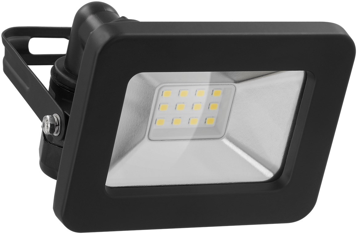 Goobay LED buitenspot zwart, 10W - 850lm