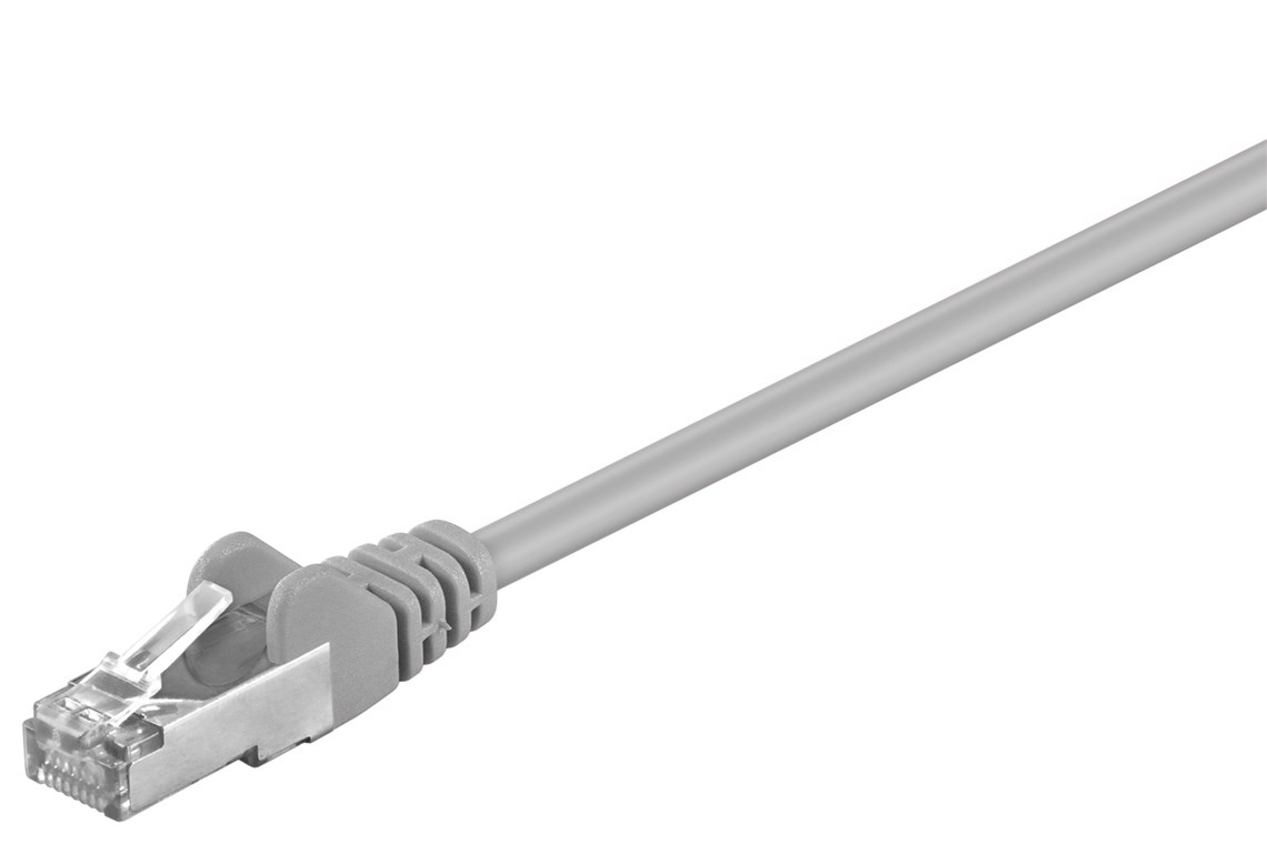S/FTP CAT5e Gigabit Netwerkkabel - CCA - 7,5 meter - Grijs