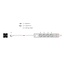 Delock Extension Socket 4-way with Surge Protection and USB charger white