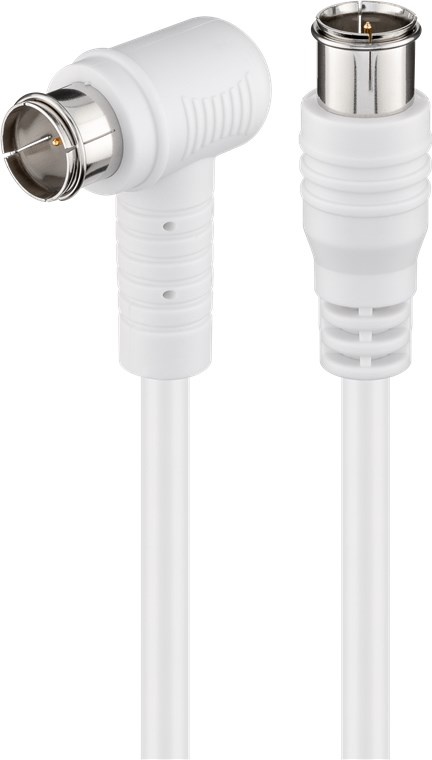 Goobay 67349. Snoerlengte: 3,5 m, Aansluiting 1: F plug, Aansluiting 2: F plug