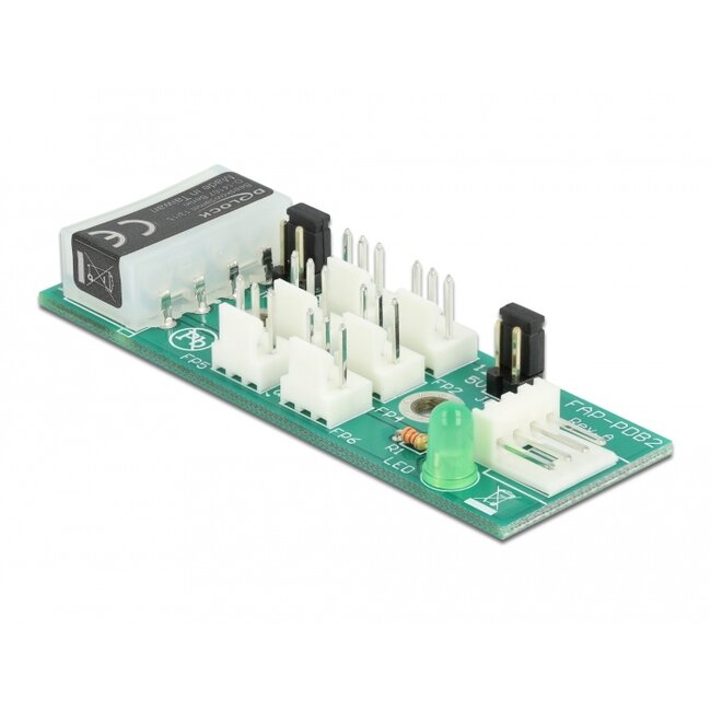 Delock Distribution Board for 6 x Fan 5 V / 12 V
