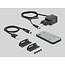 Delock HDMI Switch 3 x HDMI in to 1 x HDMI out 4K 60 Hz with Audio Extractor