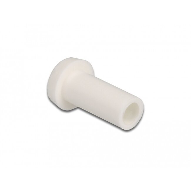 Delock Fiber optic dust cap for connector with 2.50 mm ferrule 10 pieces white