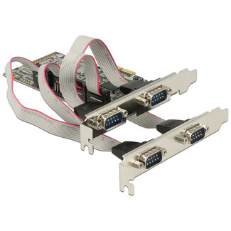DeLOCK Delock PCI Express Card to 4 x Serial RS-232