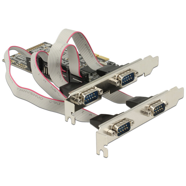 Delock PCI Express Card to 4 x Serial RS-232