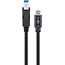 Goobay USB 3.0 Cable (USB-C™ to B), Black 1 m