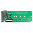 Delock Converter U.2 SFF-8639 / SFF-8643 NVMe > 1 x M.2 Key M