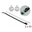 Delock Cable tie with flat head L 280 x W 4.6 mm 100 pieces