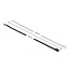 Delock Cable tie with flat head L 280 x W 4.6 mm 100 pieces