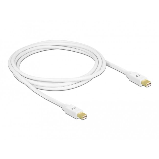 Delock Cable Mini DisplayPort 1.2 male > Mini DisplayPort male 4K 60 Hz 1.5 m