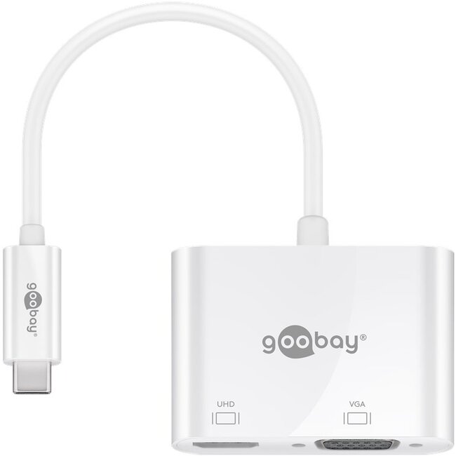 Goobay USB-C™ Multiport Adapter with HDMI™, VGA