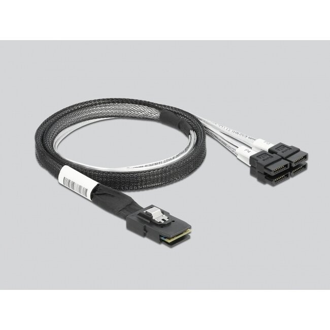 Delock PCI Express Card to 4 x SATA 6 Gb/s RAID and HyperDuo - Low Profile Form Factor