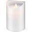 Goobay LED Real Wax Candle, White, 10 x 15 cm