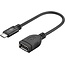 Goobay USB-C™ Extension Cable, Black 0.2 m