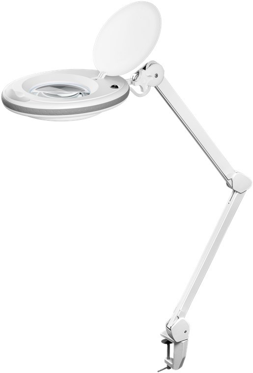 Goobay LED Magnifying Lamp with Clamp, 8 W, white |