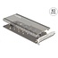 Delock PCI Express 4.0 x16 Card to 4 x internal NVMe M.2 Key M with Heat Sink and Fan - Bifurcation