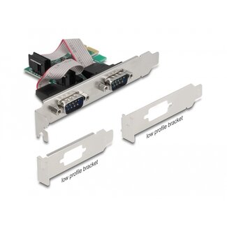 DeLOCK Delock PCI Express Card to 2 x Serial RS-232