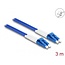 Delock Fiber Optical Cable with metal armouring LC Duplex to LC Duplex Singlemode OS2 3 m