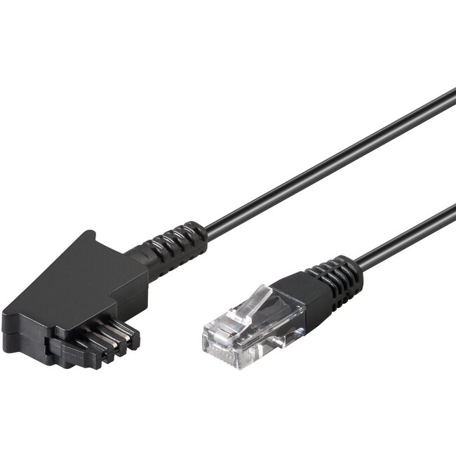 Goobay TAE-F Cable for DSL/VDSL 0.5 m