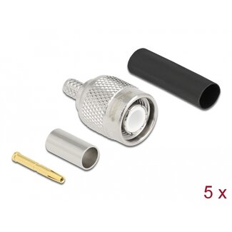 DeLOCK Delock TNC plug for crimping LMR 200 with matching shrink tube