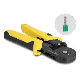 DeLOCK Delock Tool for crimping wire end ferrules self-adjusting - hexagon