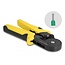 Delock Tool for crimping wire end ferrules self-adjusting - hexagon