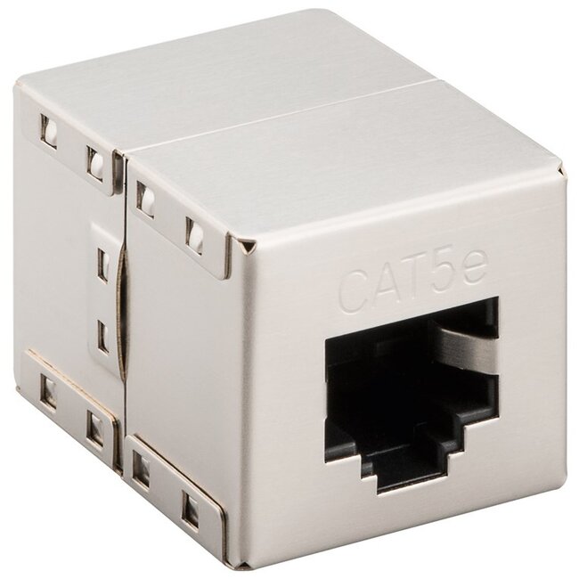 Goobay RJ45 Modular Coupler, CAT 5e