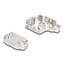 Delock D-Sub Housing for 9 pin male / female with metal bracket 90° angled