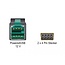 Delock PoweredUSB cable male 12 V > 2 x 4 pin male 4 m for POS printers and terminals