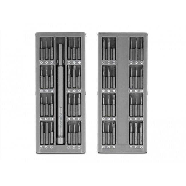 Delock Precision Screwdriver Set 49 pieces