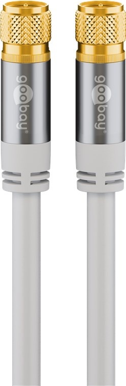 Goobay SAT antennekabel (135 dB), 4x afgeschermd