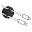 Delock Cable Holder with 2 feed-throughs self-adhesive Set 6 pieces black