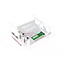 Delock M.2 Card to 4 x Serial RS-232 DB9 with Standard and Low Profile slot brackets