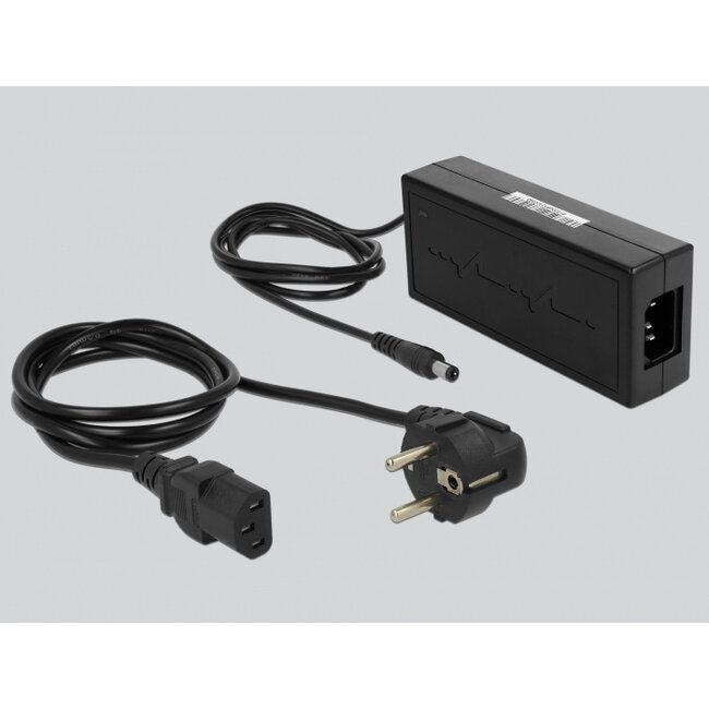 Delock PoE+ Media Converter 10/100/1000Base-T to SFP