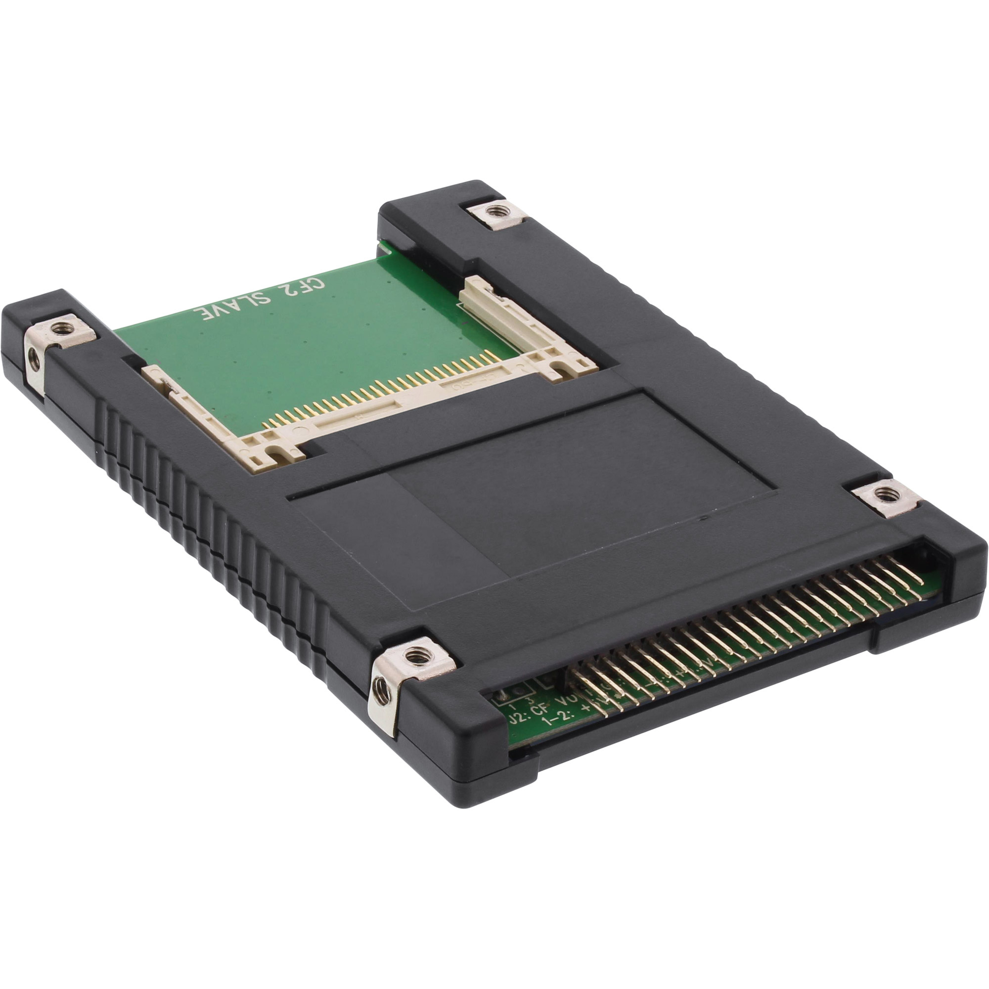 InLine 76621I. Hostinterface: CompactFlash, Type CardBus PCMCIA-slot: Type II. Kleur van het product: Beige, Zwart, Groen. Compatibele besturingssystemen: Windows 2000/XP/Vista, DO
