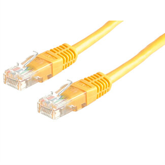 Roline ROLINE patchkabel Cat.5e (Klasse D) UTP, geel, 3 m