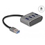 Delock 4 Port USB 5 Gbps Hub with USB Type-A connector – USB Type-A ports on top