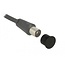 Delock Dust Cover for F jack 10 pieces black
