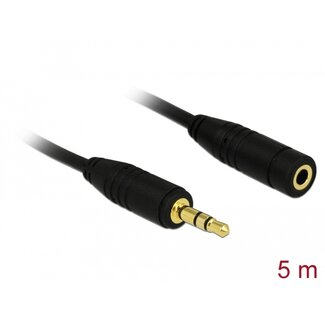 DeLOCK Delock Extension Cable Audio Stereo jack 3.5 mm male / female 5 m
