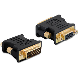 DeLOCK Delock Adapter VGA 15 Pin female to DVI 24+5 male
