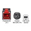 Delock PoweredUSB cable male 24 V > USB Type-B male + Hosiden Mini-DIN 3 pin male 5 m for POS printers and terminals