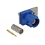Delock FAKRA C plug spring pin for crimping 1 prepunched hole