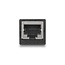 Delock Adapter RJ45 jack to RJ45 jack Cat.6 black