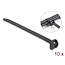Delock Cable Tie with metal tab L 343 x W 12.7 mm 10 pieces black