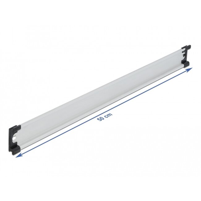 Delock DIN Rail 35 x 7.5 mm (50 cm) Aluminium