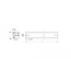 Delock DIN Rail 35 x 7.5 mm (50 cm) Aluminium